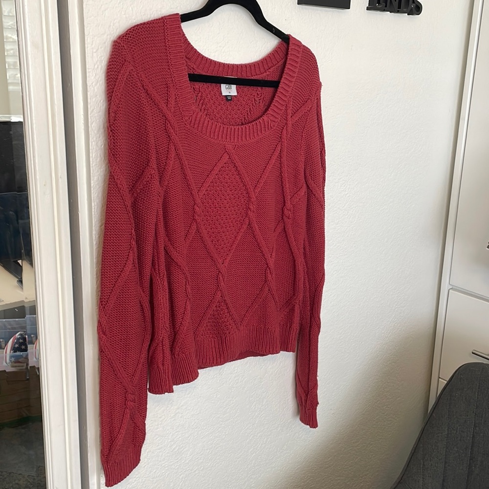 Cranberry Cabi sweater